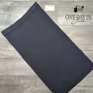 Nine West Pull On Knit Midi Skirt Size M